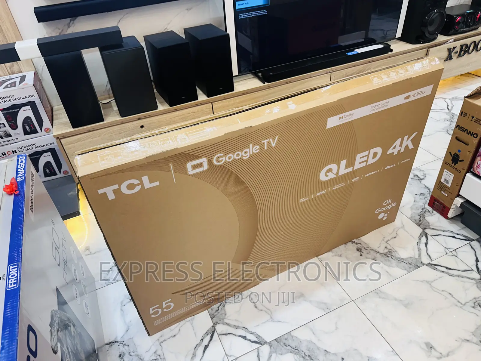 TCL Sleek UHD QLED 55C645 Tv 