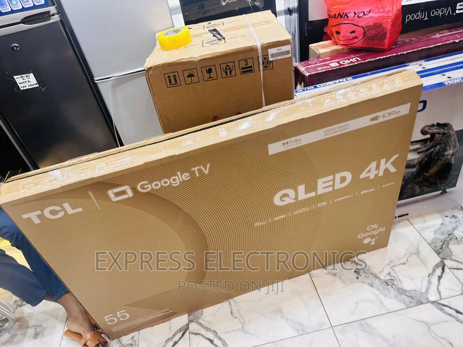 Quantum Dot QLED UHD Smart TCL 55”C645