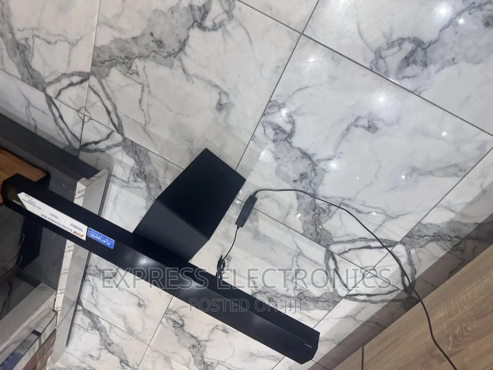HW-B450 Soundbar With Woofer Samsung 300W Black