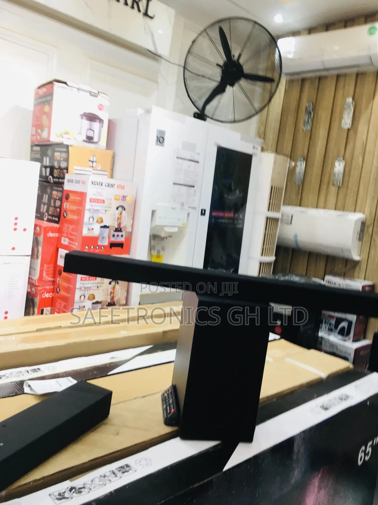 Black Samsung Wireless Bluetooth Electric A450 Soundbar