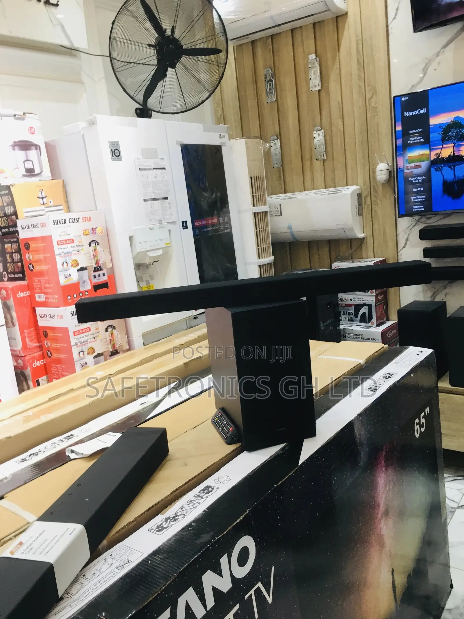 B450 Electric Samsung Bluetooth Wireless Black Soundbar