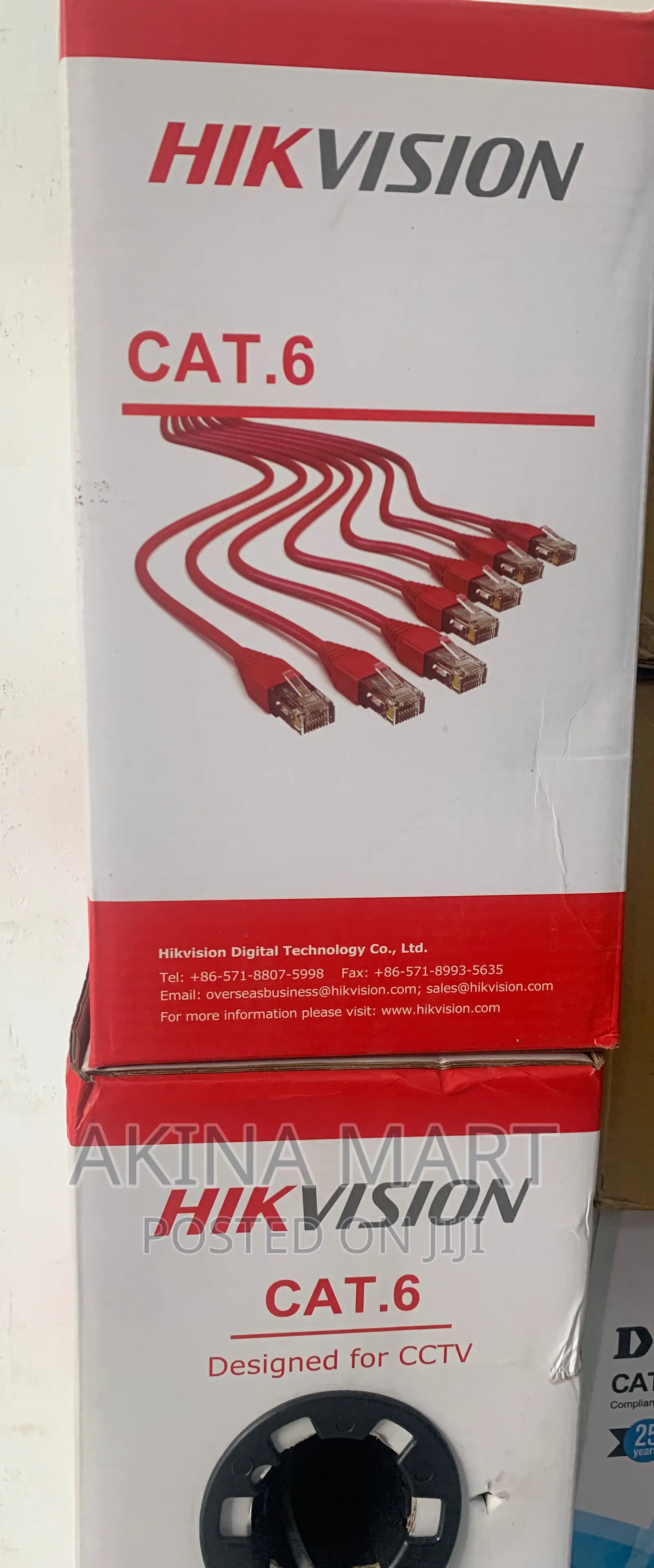 Hikvision Cat6 Full Coppernetwork Cable 305m