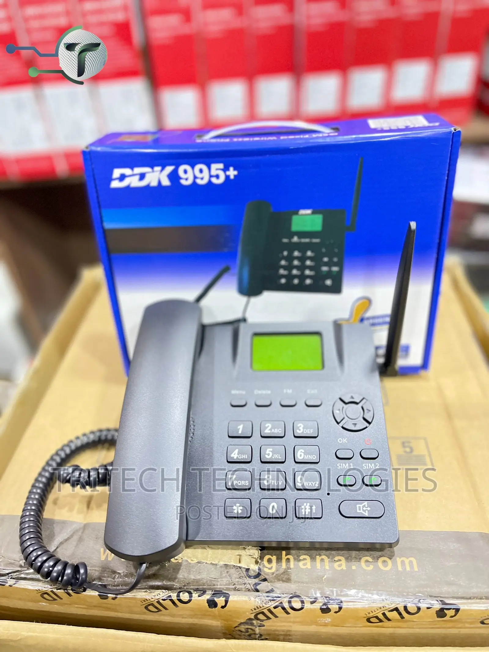 2 Sim Ddk Gsm Fixed Wireles Phone