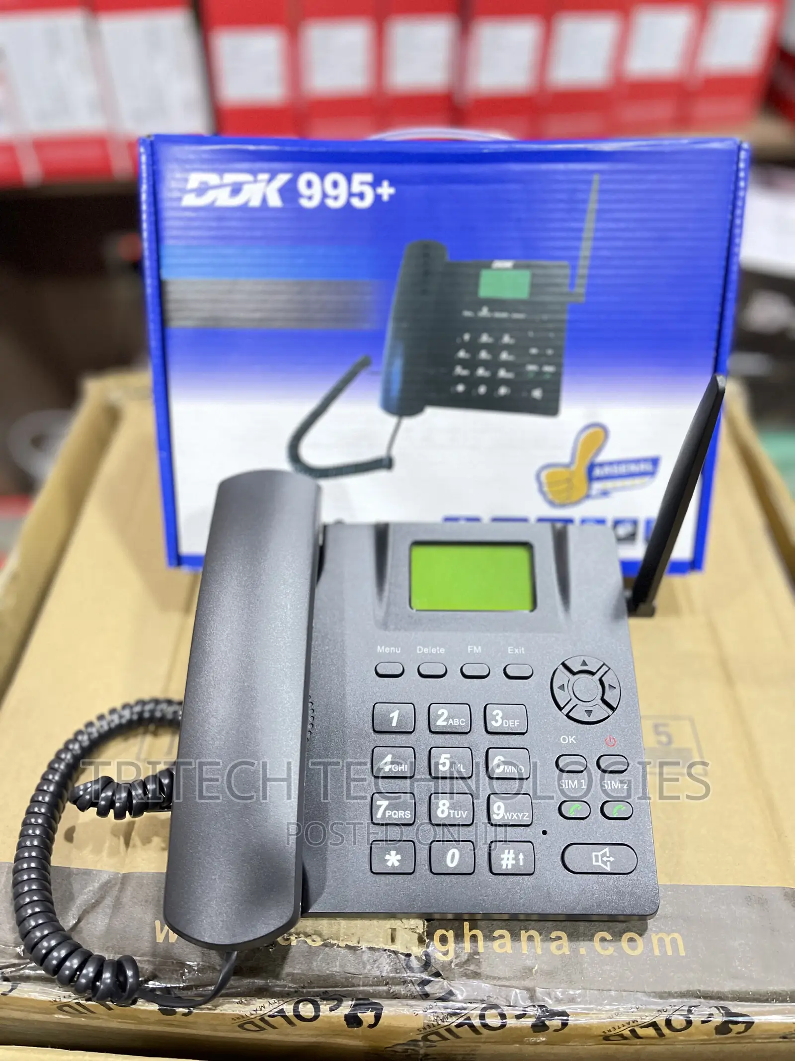 2 Sim Ddk Gsm Fixed Wireles Phone