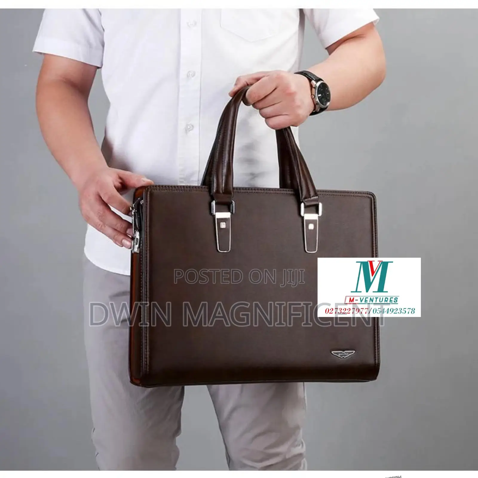Unisex Office/Laptop Leather Bag