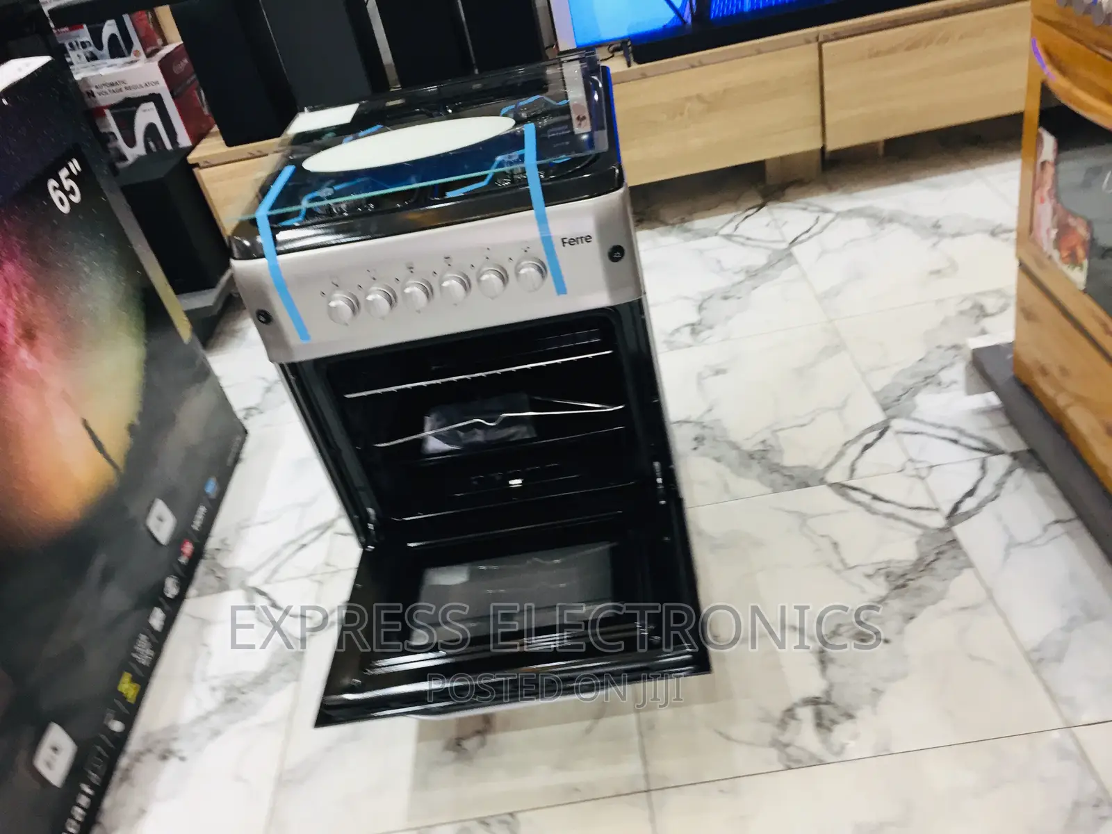 Gas Cooker 60/60 Stove Sliver 4burner