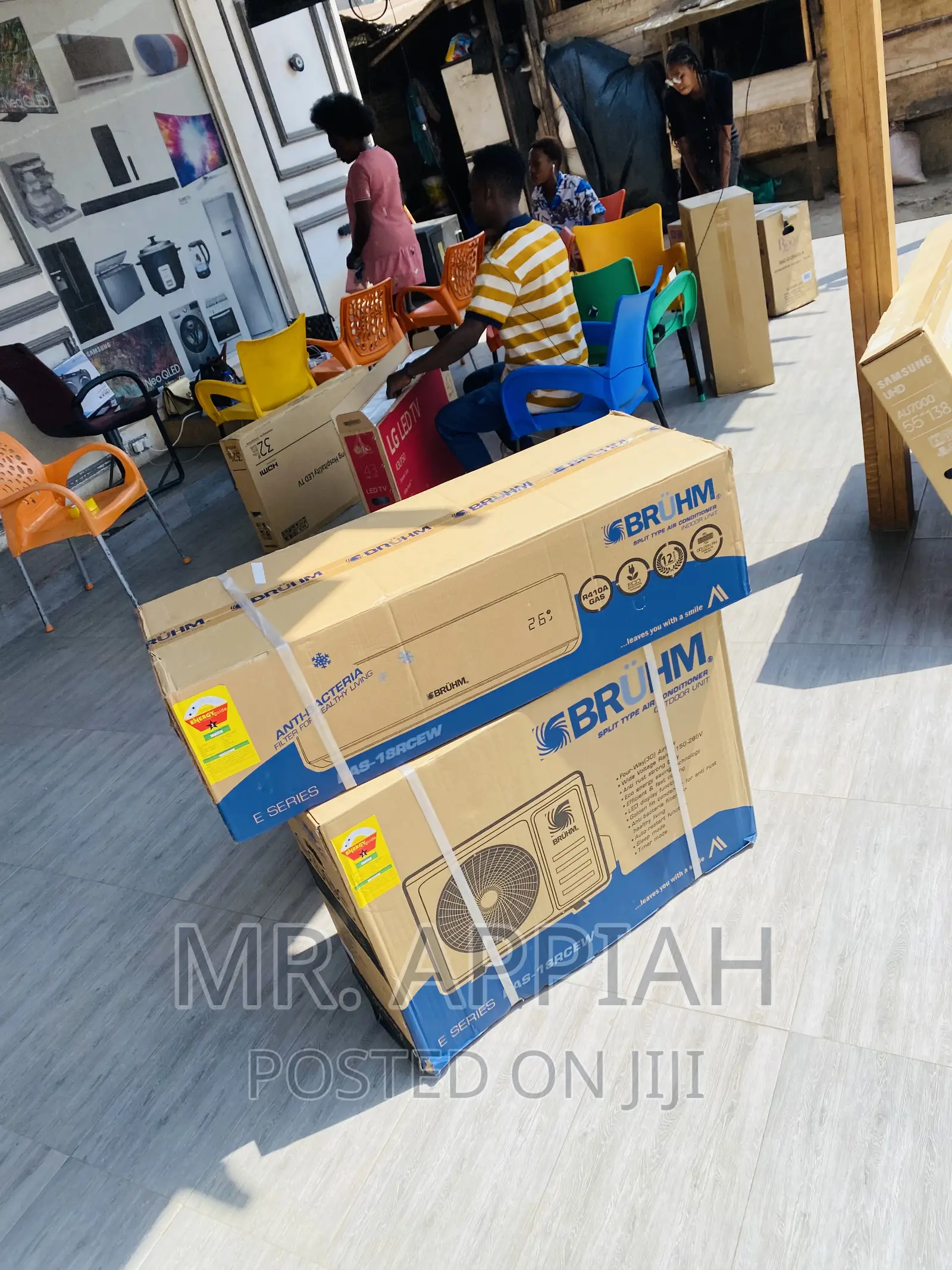 Extremely Chilling Bruhm 2.0hp Split Type Air Conditioner.