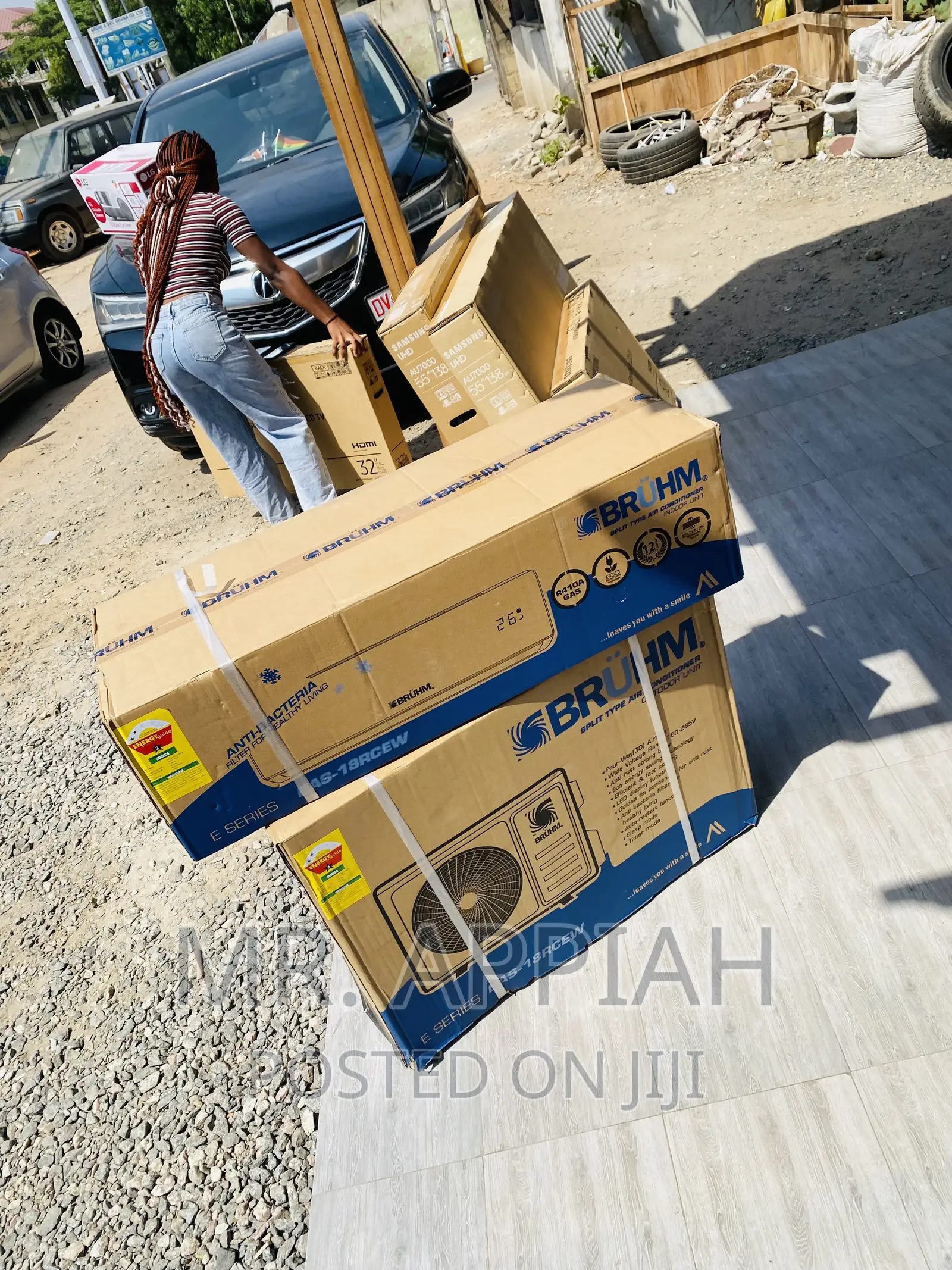 Energy Sufficient Bruhm 2.0hp Split Type Air Conditioner.