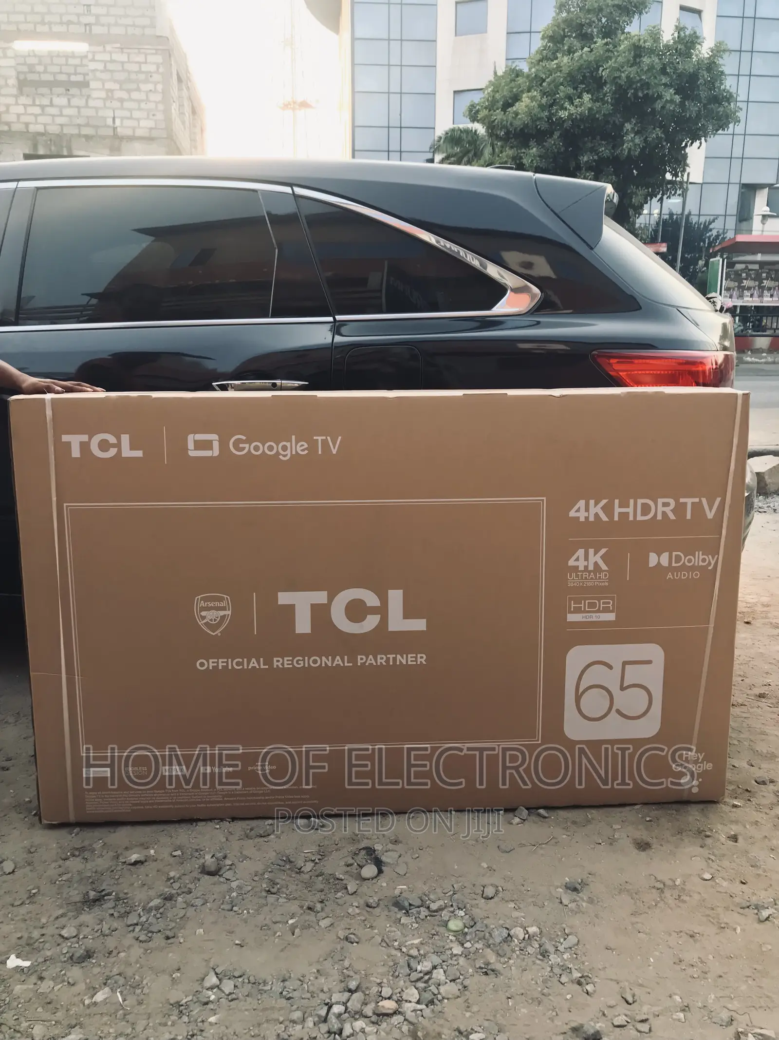Ultra Slim Tcl 65”Smart Uhd Android Bluetooth Tv(65p635)