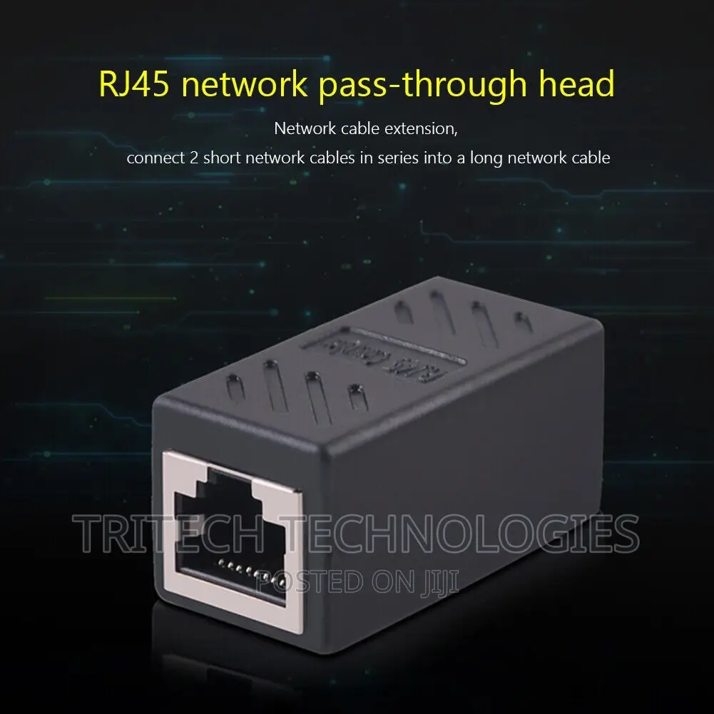 Cat6 Lan Joiner Coupler Single(Cat6 Ethernet Extender)