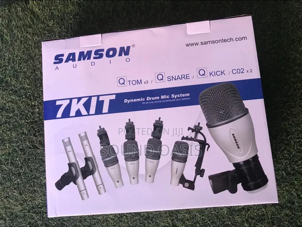 Samson 7kit 7-Piece Drum Microphone Set