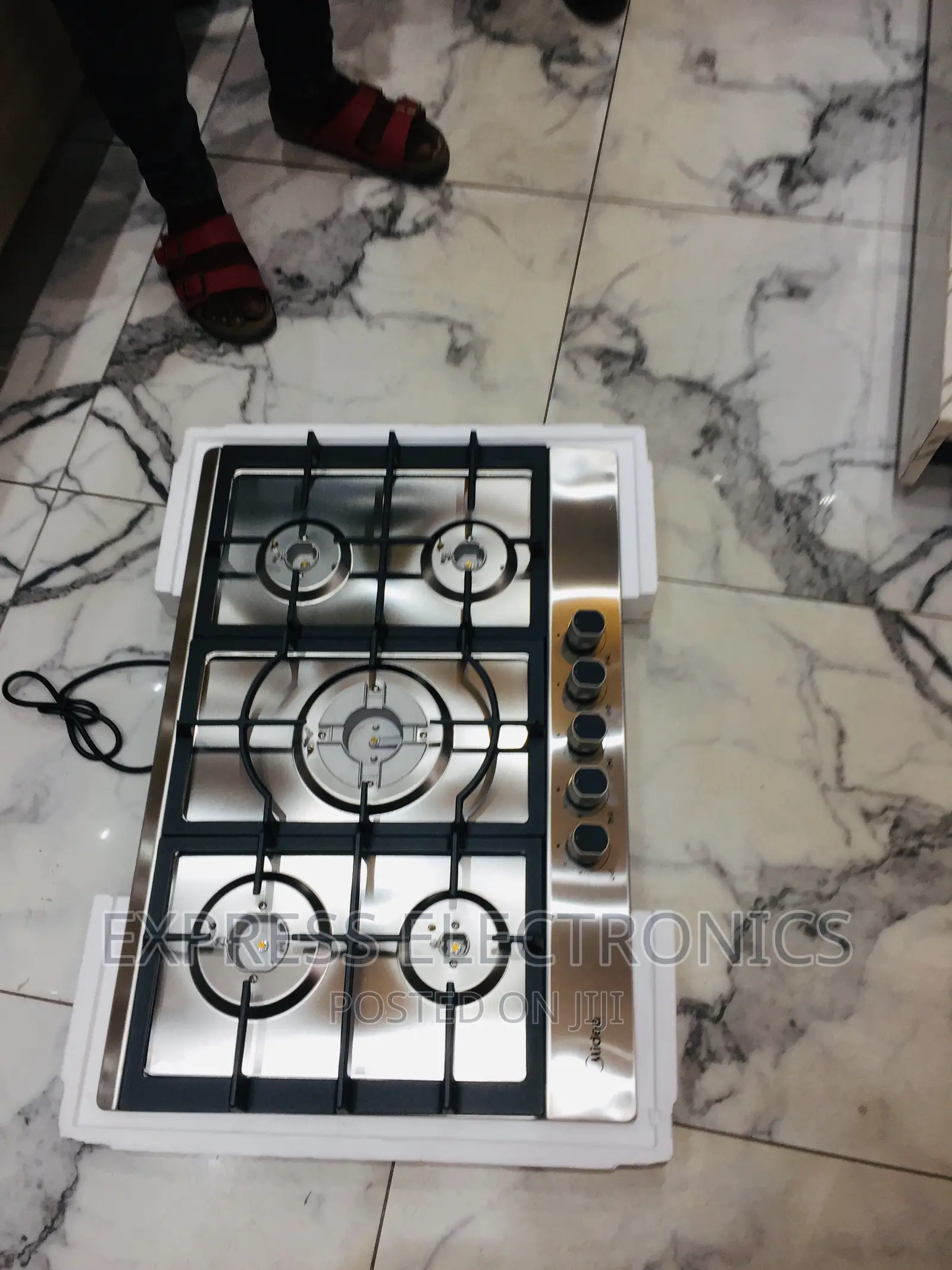 Mesmeric Sleek 75G50ME 5burner Gas Cooker