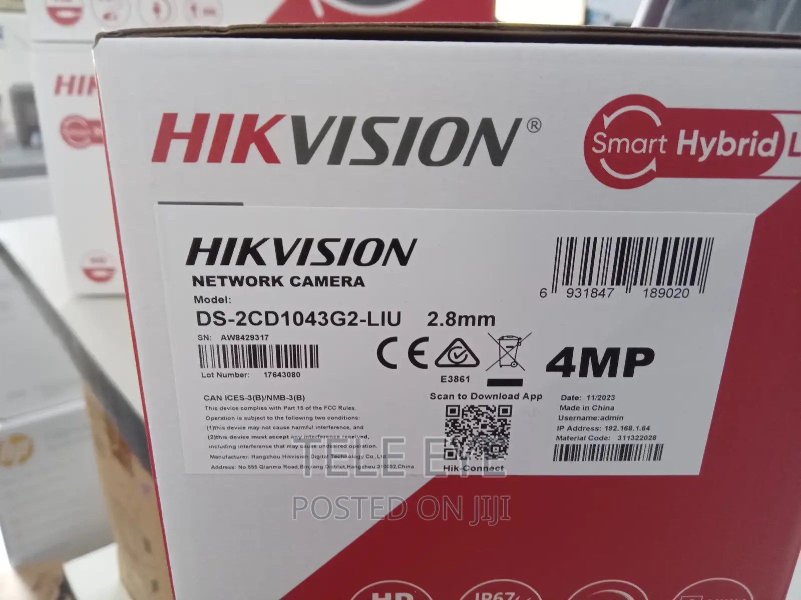 Hikvision IP Full Color Smart Hybrid With Sound