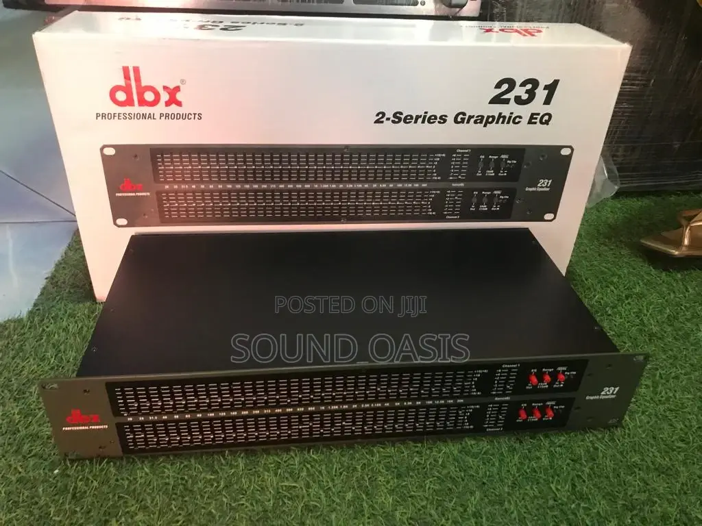 DBX 231S Dual-Channel 31-Band Graphic Equalizer