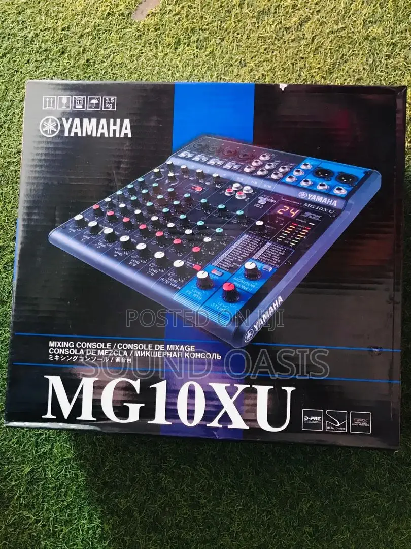 Yamaha MG10XU 10-Channel Analog Mixer With Effects and USB