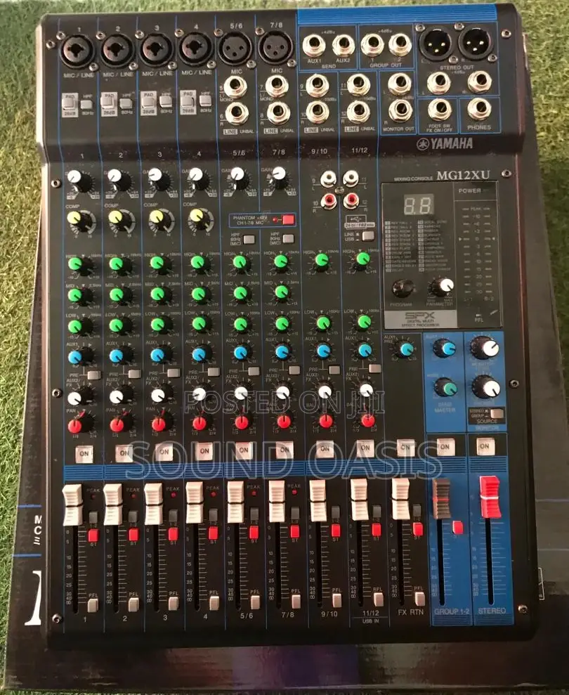 Yamaha Mg12xu 12-Channel Mixer With Usb and Effects