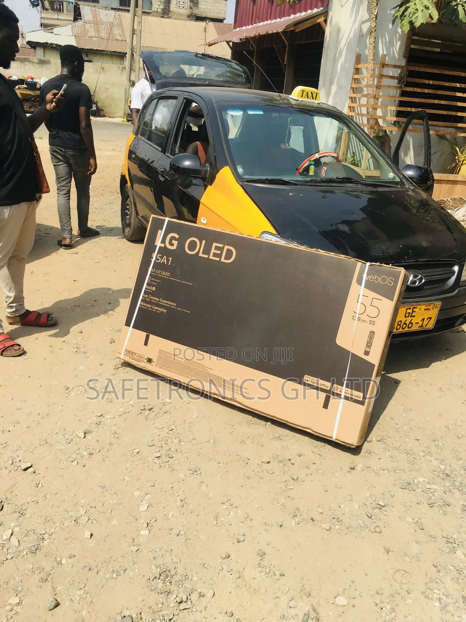A1PVA Black Electric Glossy Oled Smart LG 55 Inches Tv