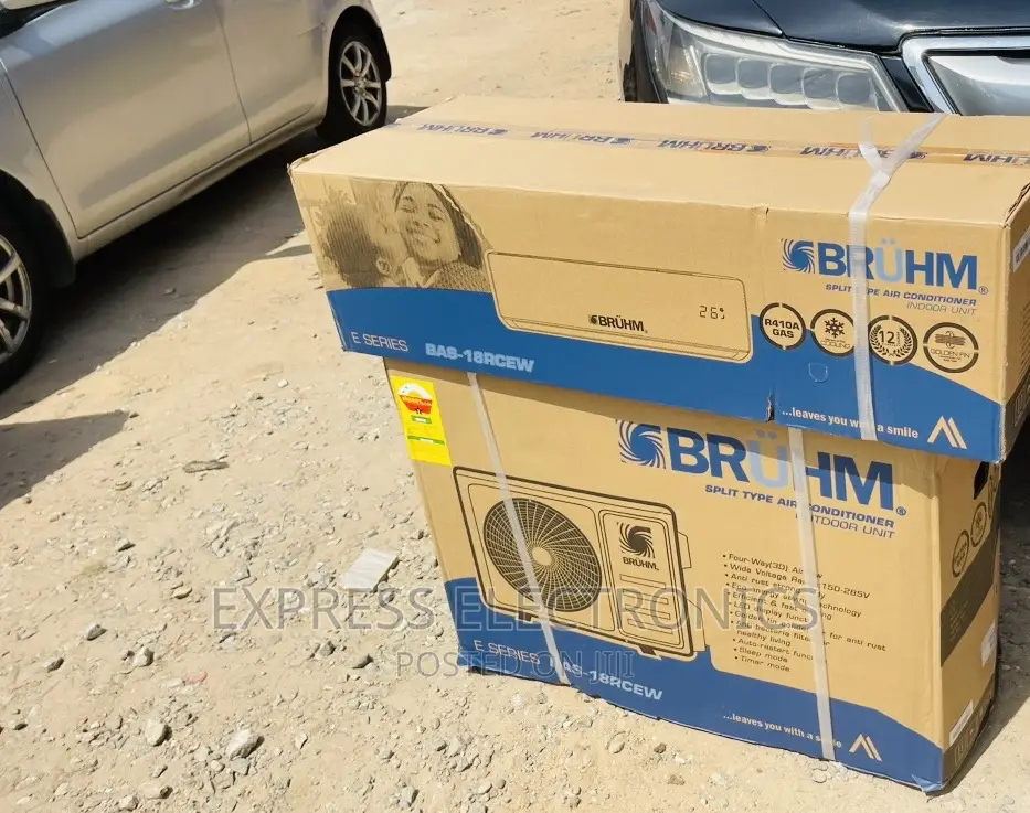 2.0hp Split R410 Gas Bruhm AC 