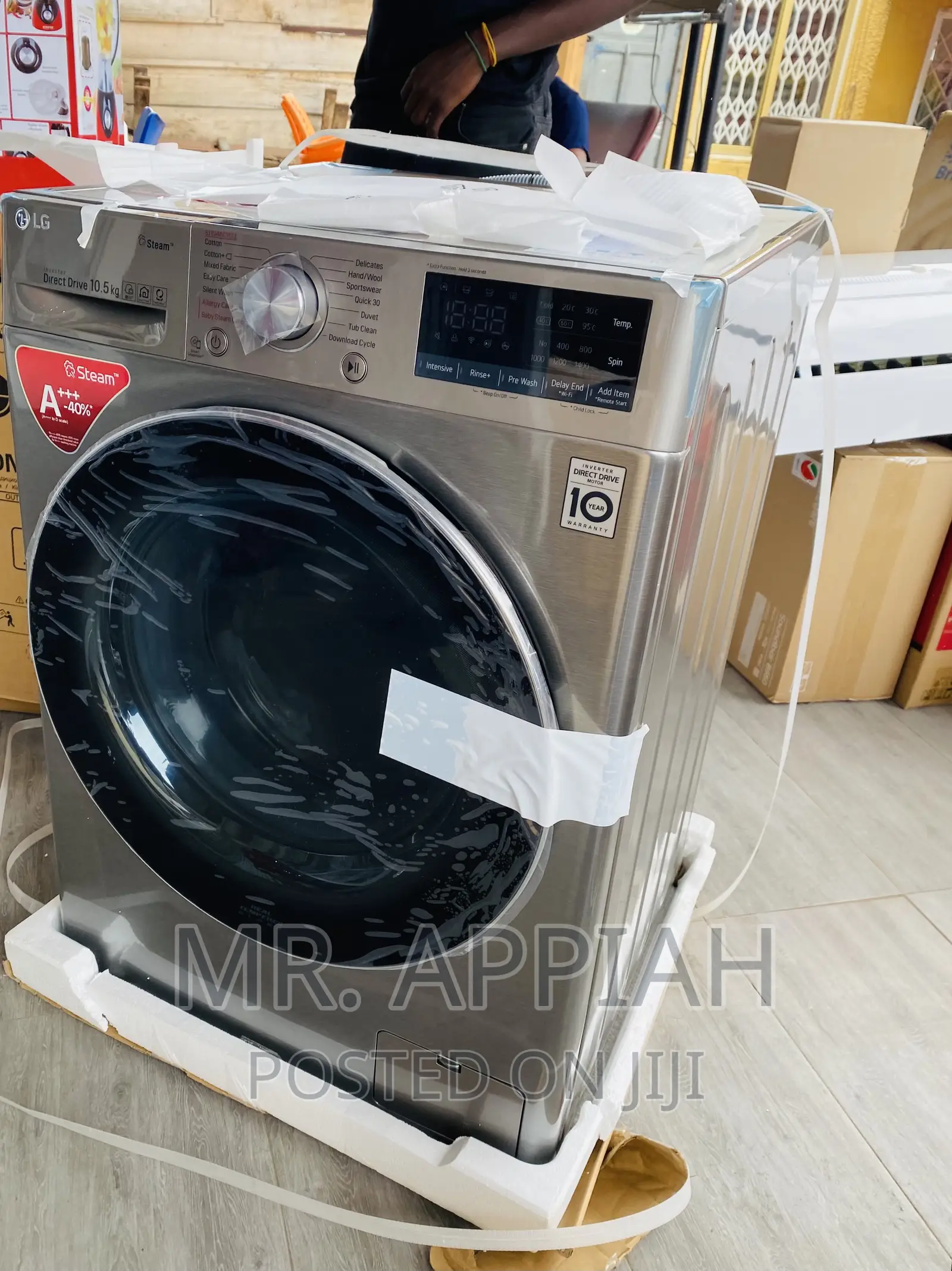 Sealed in Box LG F0L9DGP2S Washing Machine.