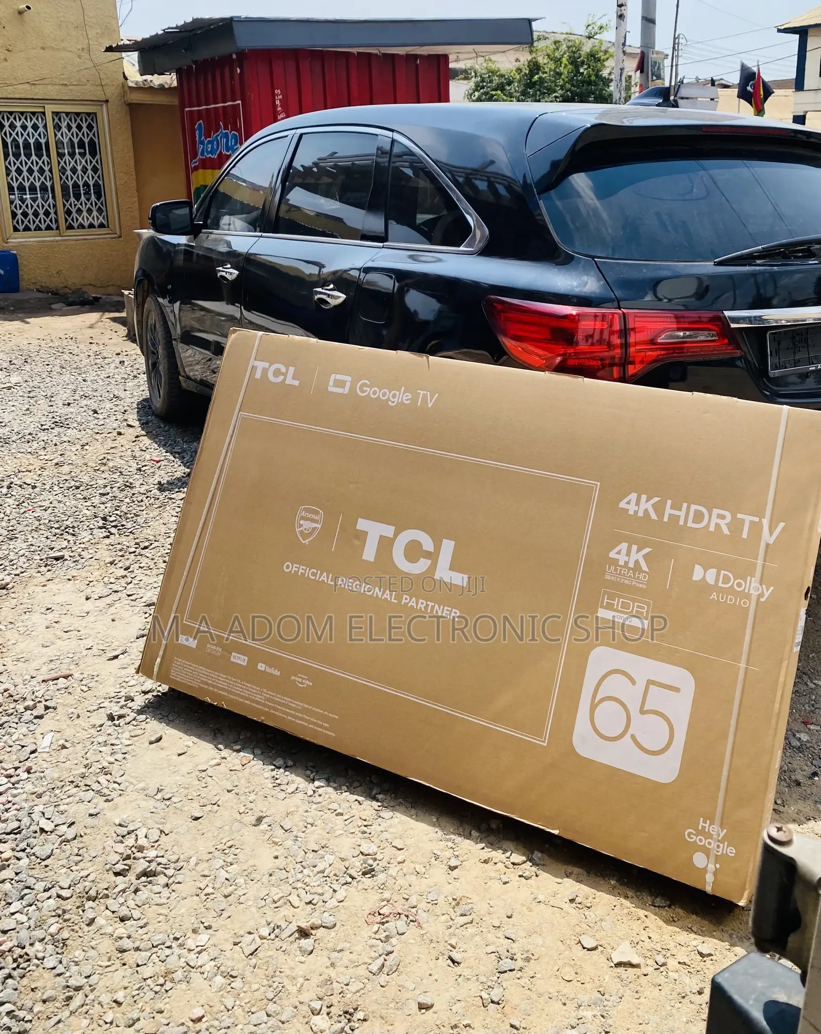 Newly in Stock TCL 65P635 65 Inch HDR Led Tv(Black).