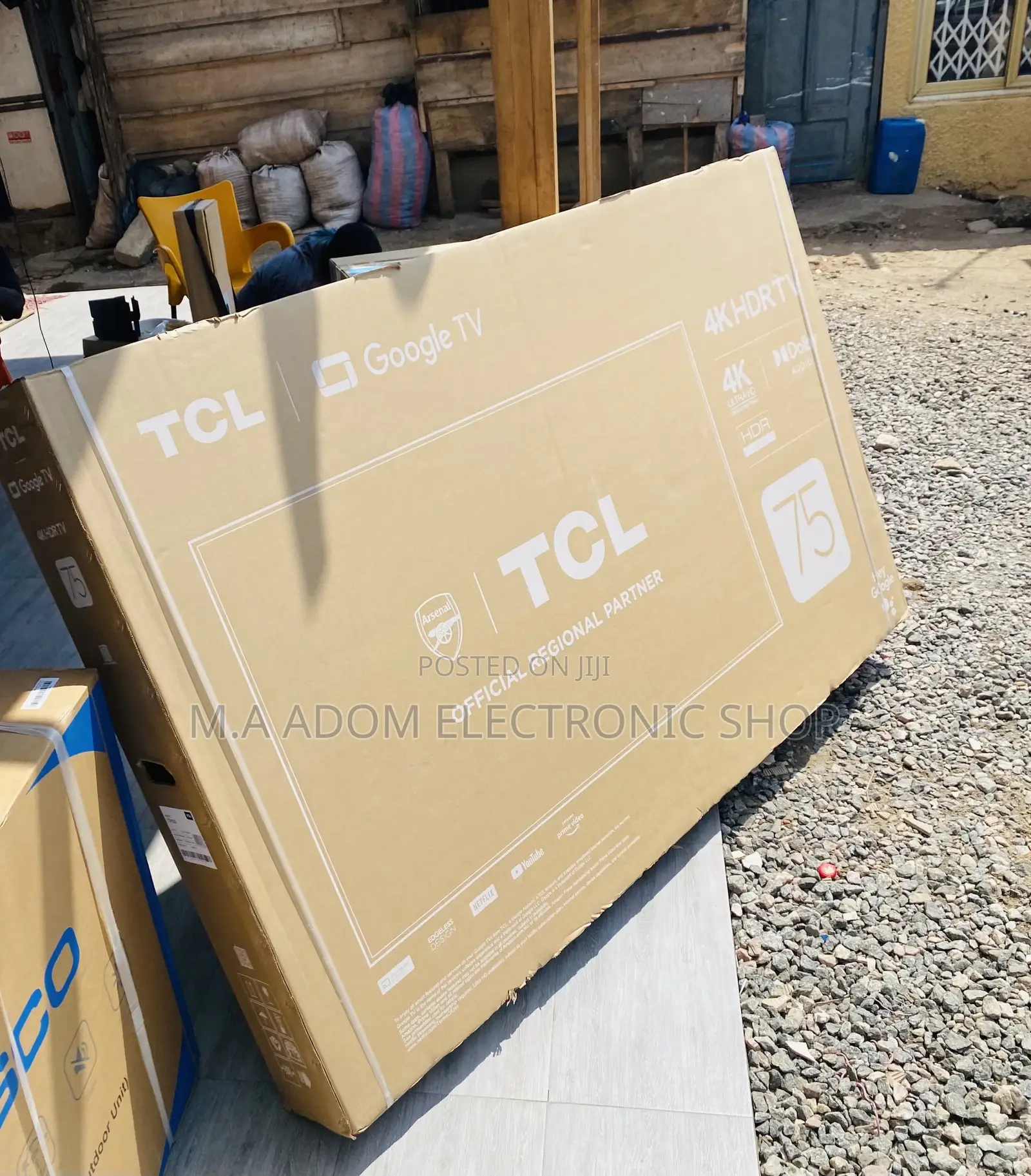 Energy Efficient TCL 75P635 75 Inch HDR Smart Led Tv.