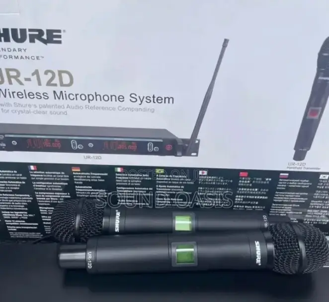 Shure UR-12D UHF Wireless Professional Microphone