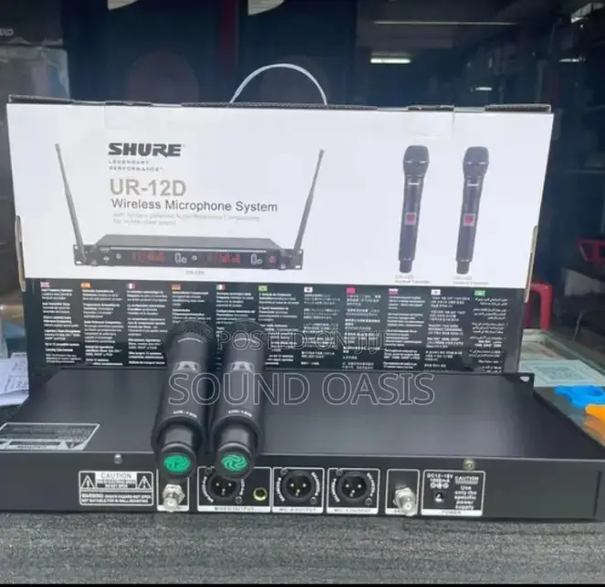 Shure UR-12D UHF Wireless Professional Microphone