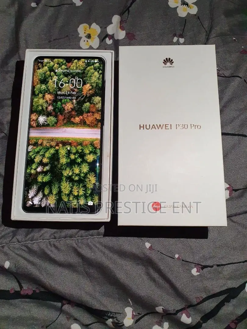 New Huawei P30 Pro HW-02L 128 GB Black