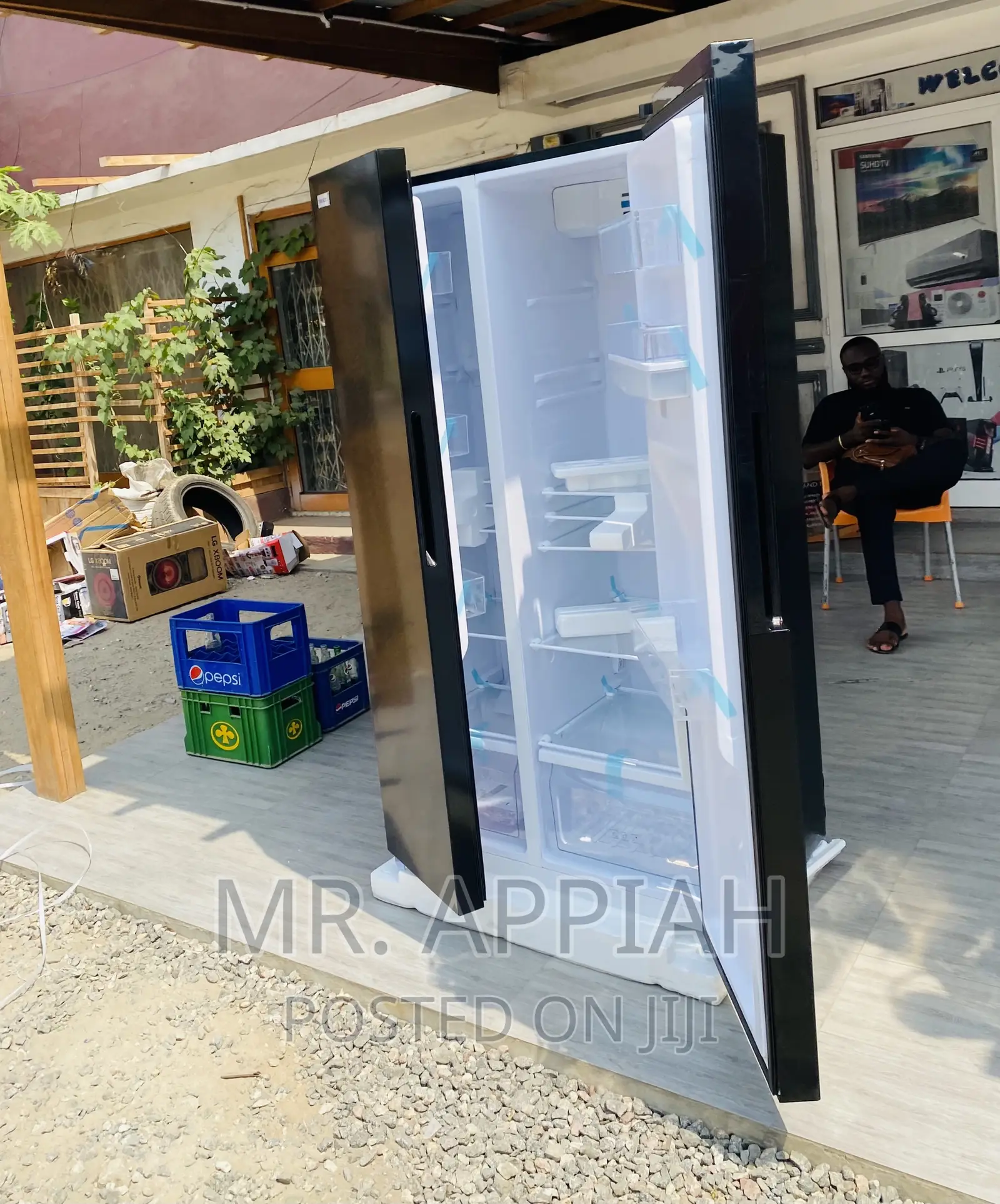 Classic Design NascoNassb2-64s Side by Side Electric Fridge