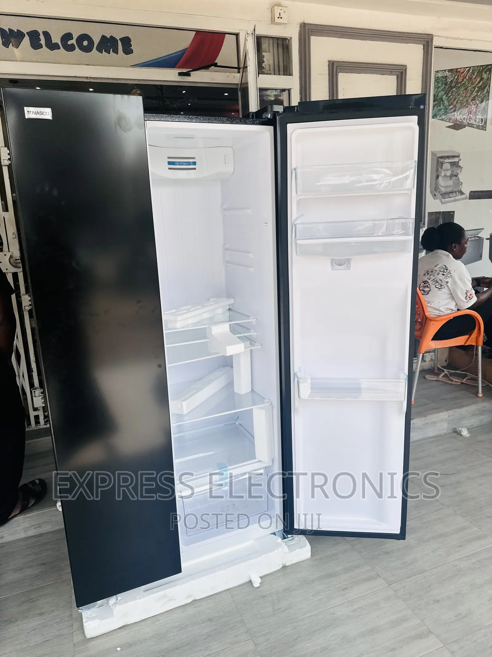 Available Sleek Nassb2-64s. 502litres Nasco Fridge