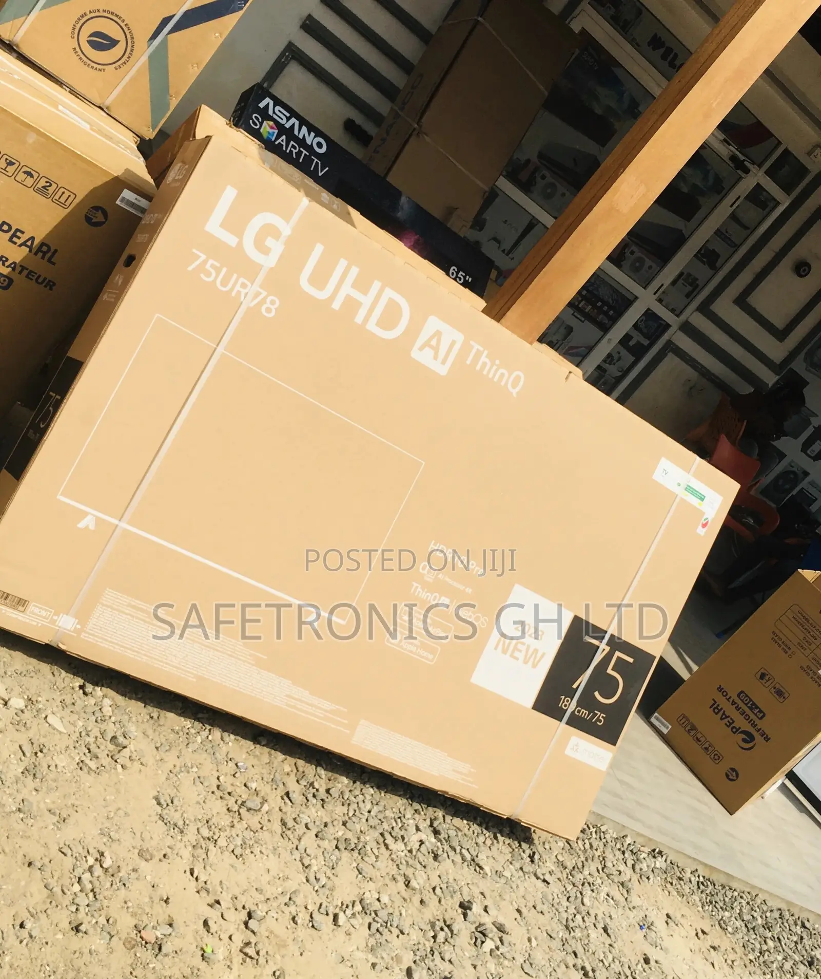 UR78 75 Inches UHD Smart Electric LED Glossy LED Tv