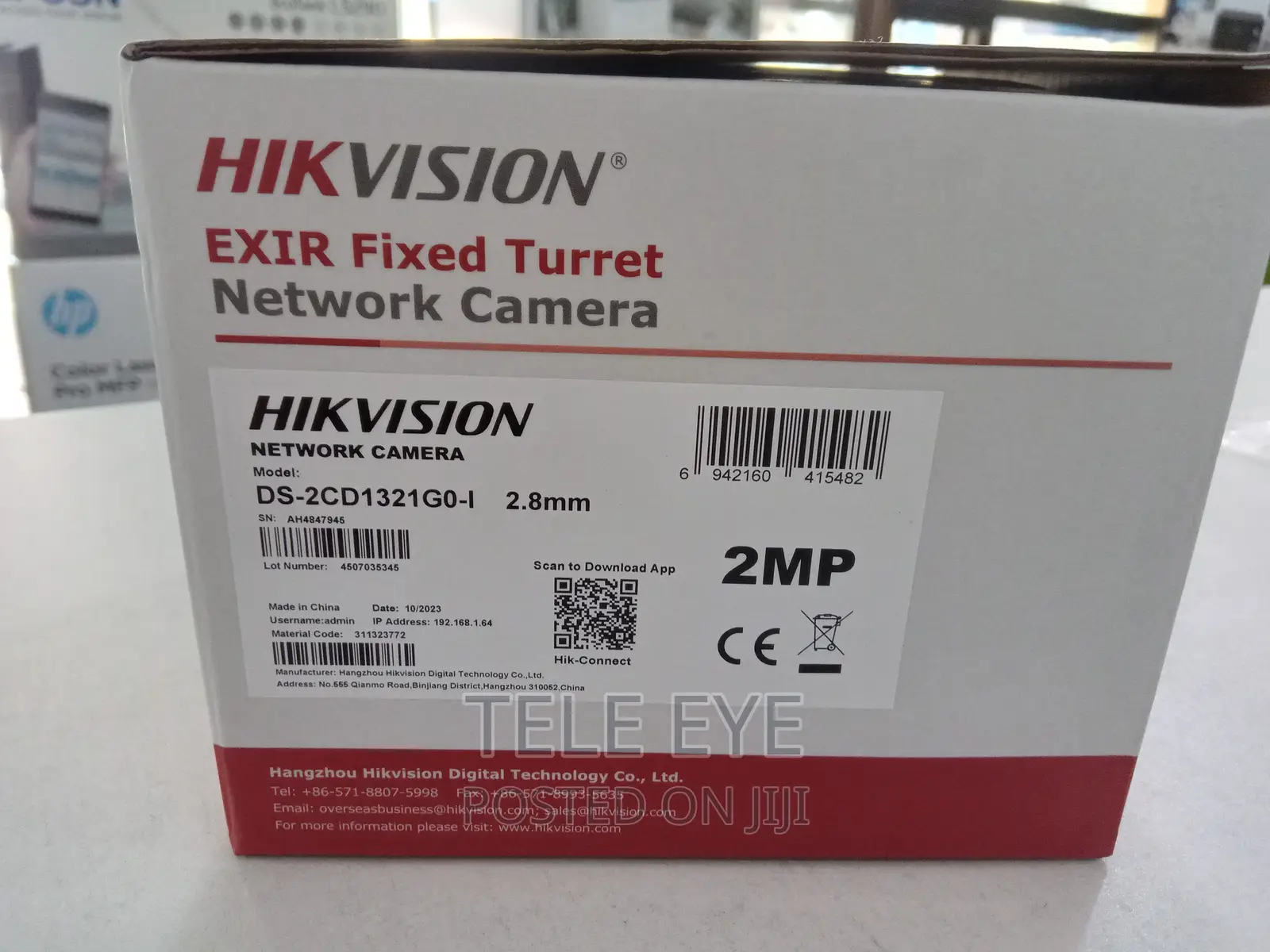 Hikvision Ds-2cd1321g0-I 2mp Dome Ip Camera