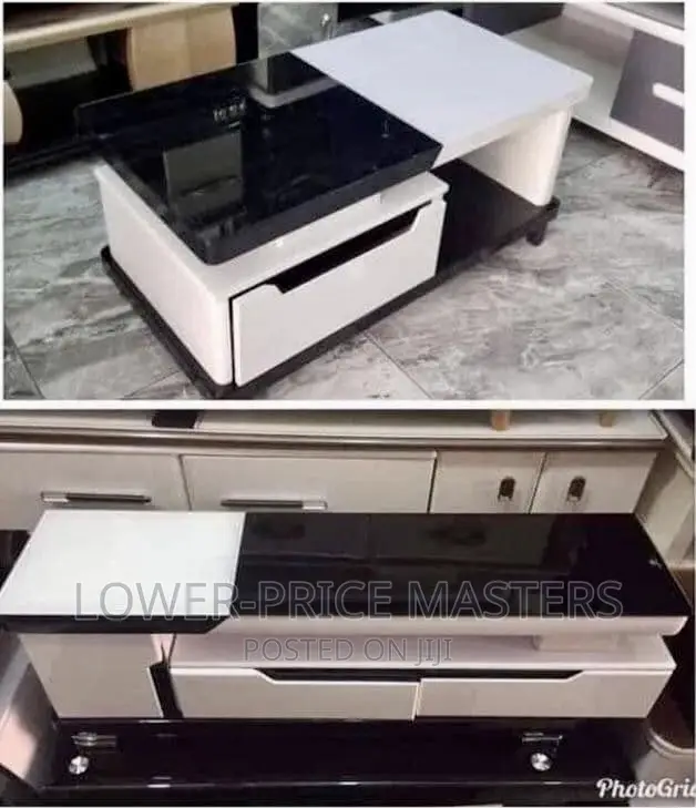 Quality Medium Center Table/Drawer TV Set