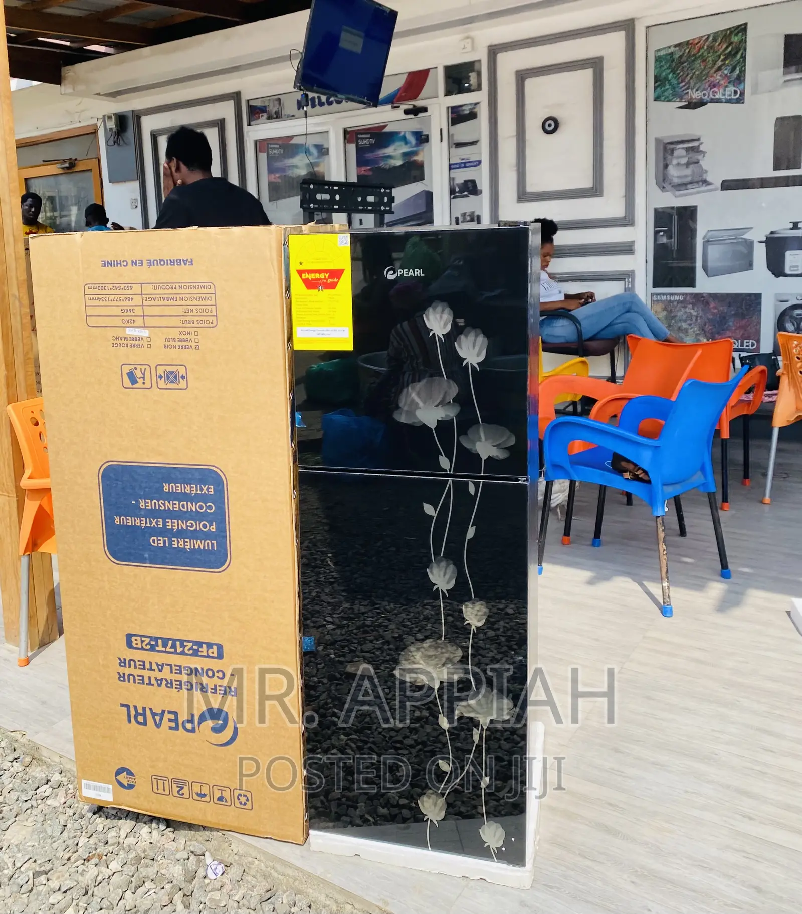 Classic Design PearlDouble Door Electric Fridge(Pf 217t-2b)