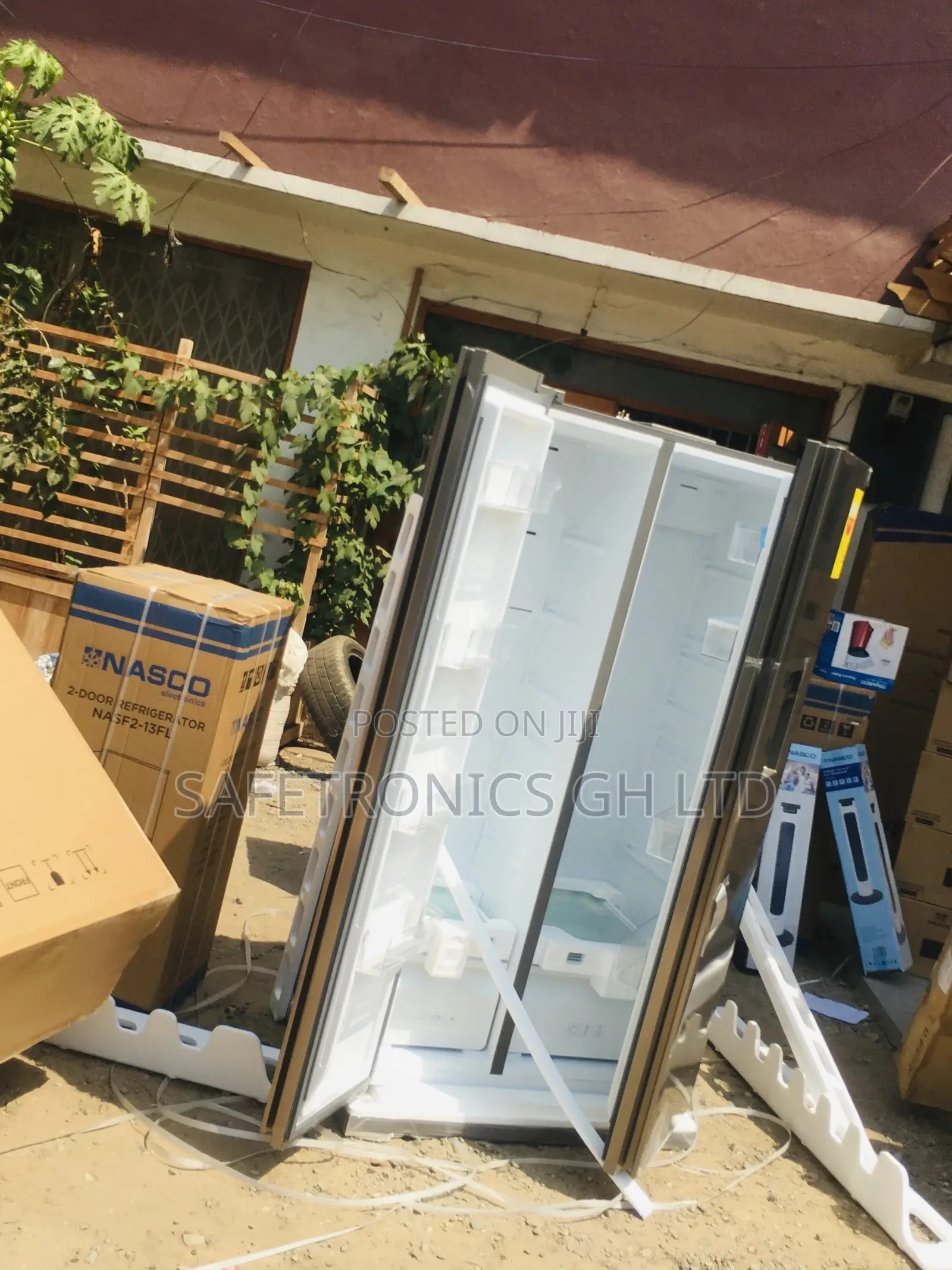 Purchase New Side by Side 607 Liter Gray TCL P520SBN Fridge