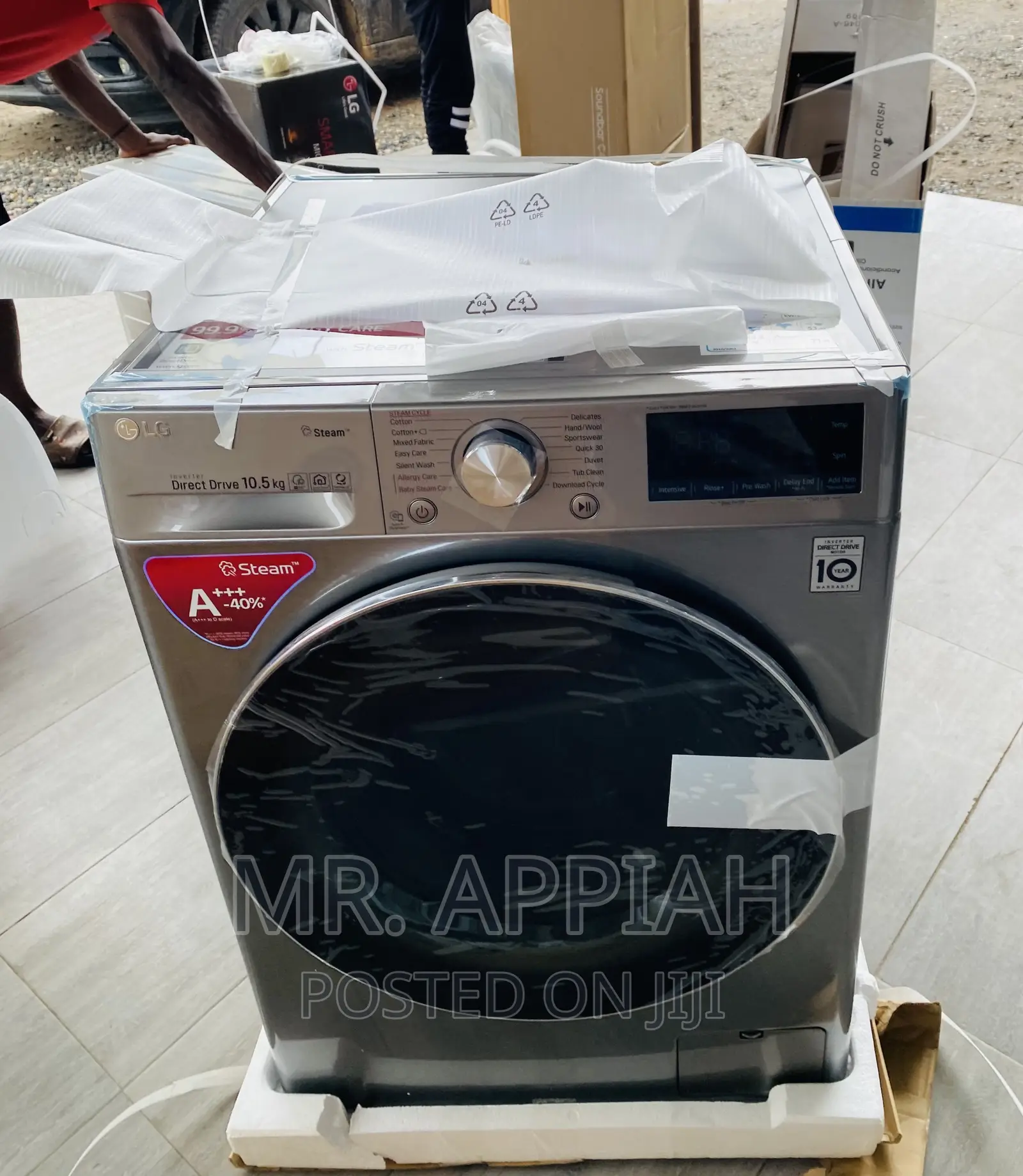 Latest LG F0L9DGP2S Electric Washing Machine(Built-In).