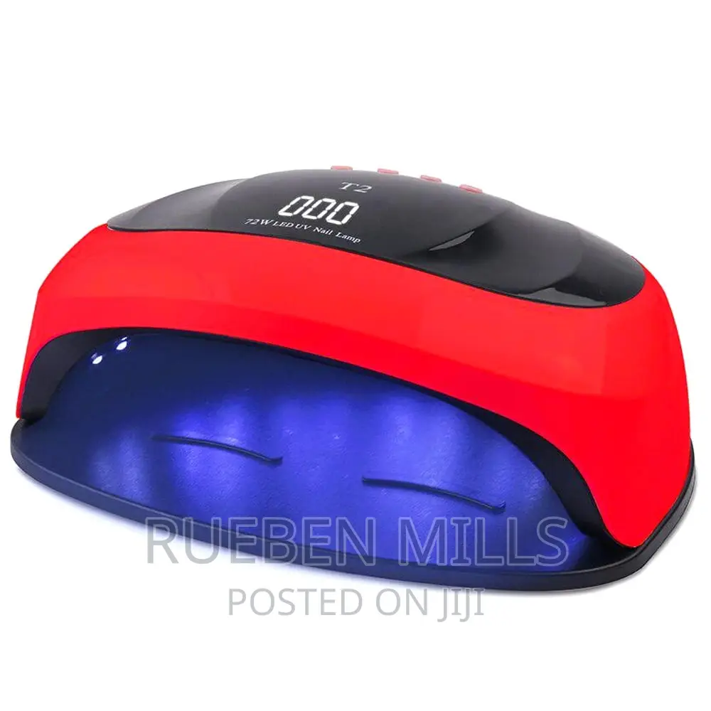 Large Space Two Hands Red Sun T2 Nail Dryer 2 in 1 UV LED