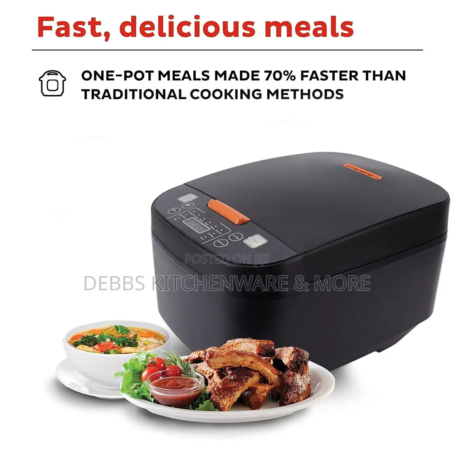 Silver Crest High-Performance Digital Electric Rice Cooker