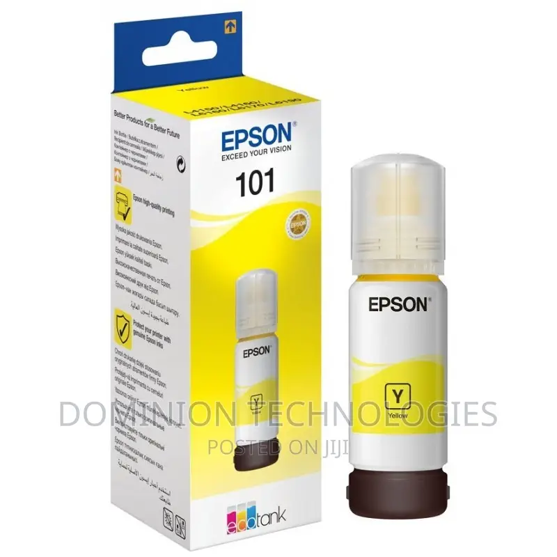 Epson 101 Original Yellow Ecotank Ink Bottle