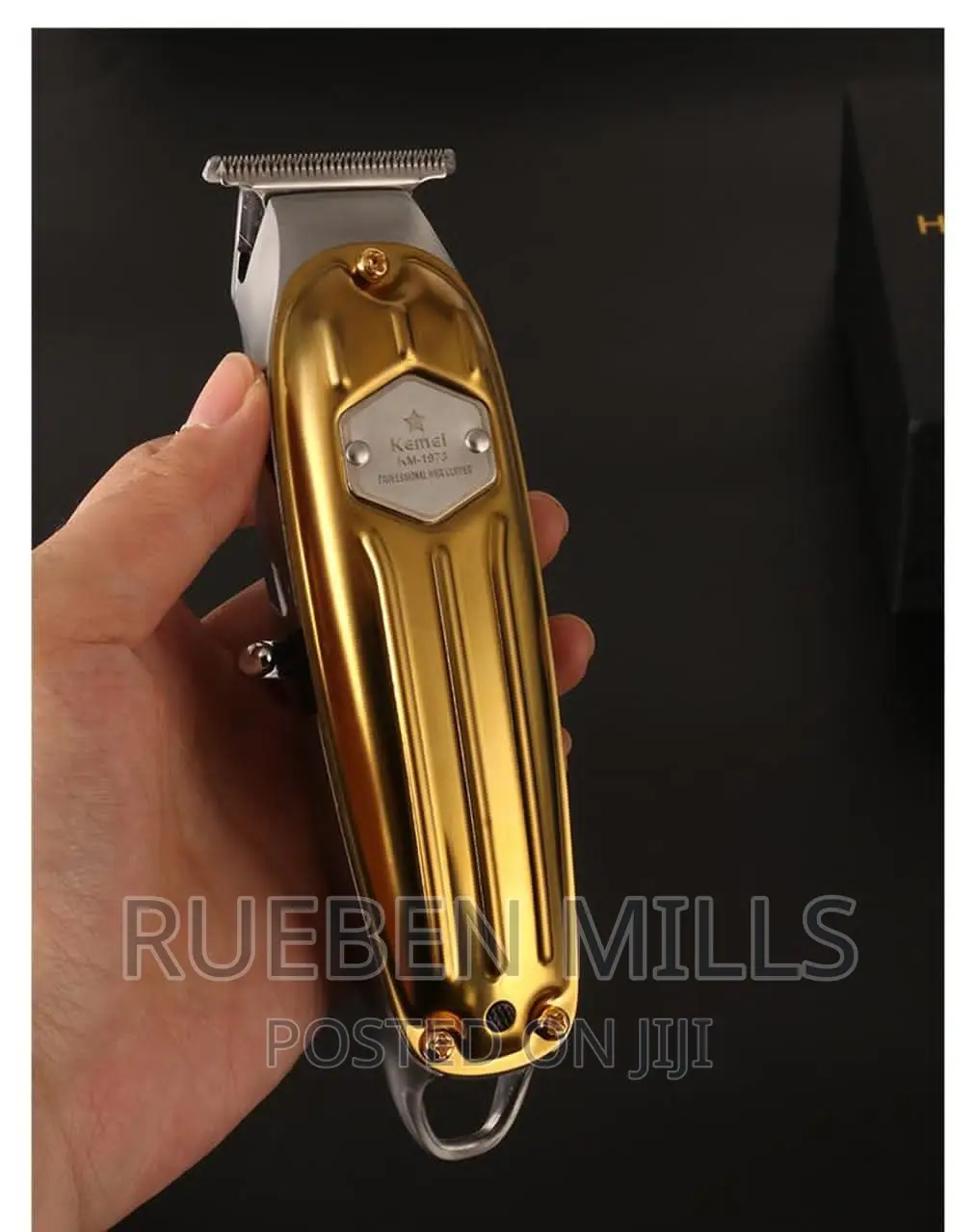All Metal Kemei KM-1973 Skin Barbering Machine Beard Trimmer