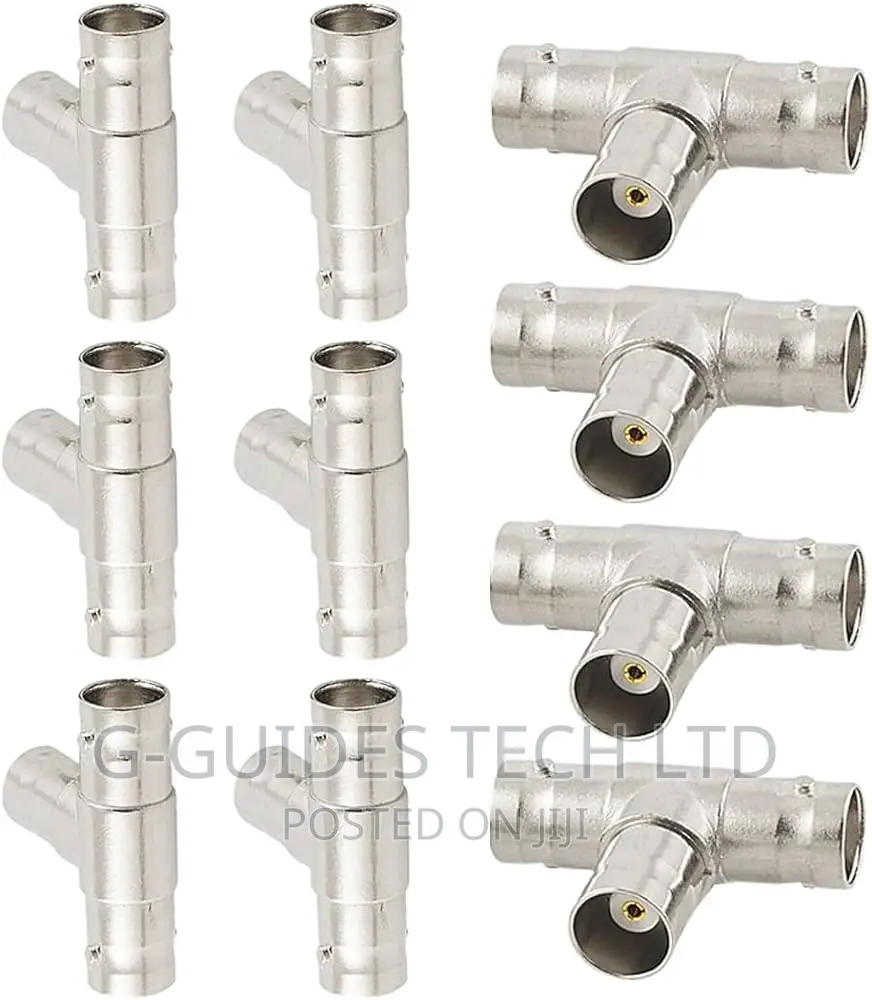 BNC T-Shape Connector, 3-Way BNC Connector,3way BNC Splitter