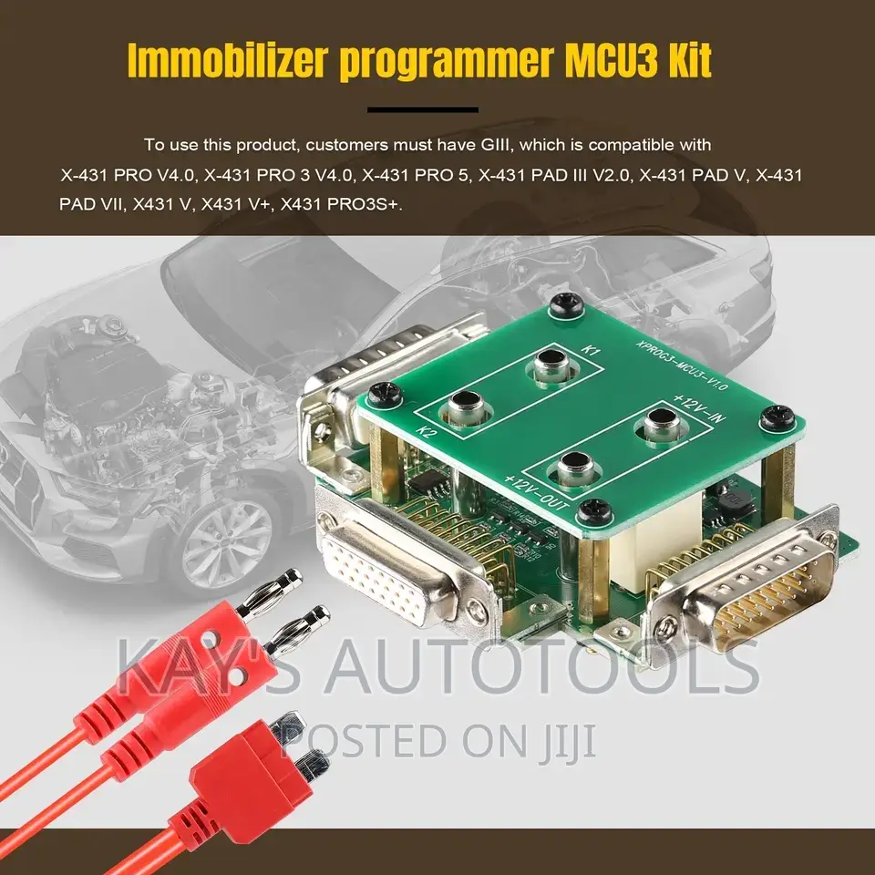 Launch McU3 Adapter for Xprog 3 X431 Devices