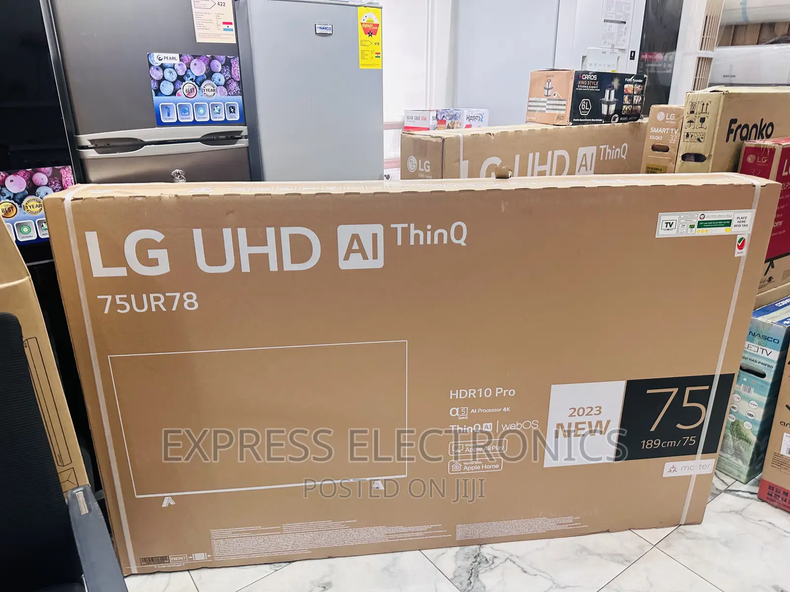 Sharpe Uhd Smart Lg 75”Ur78 Tv Glossy Screen