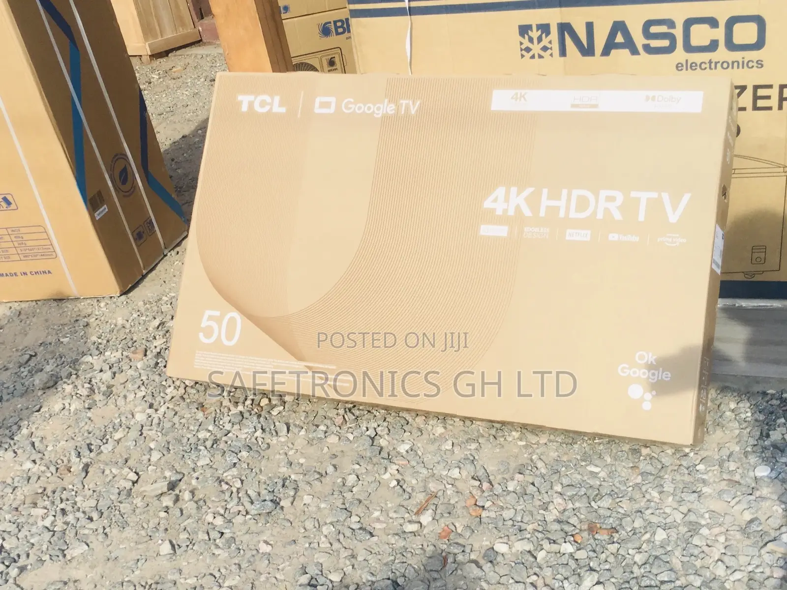 P635 LED Glossy Black Electric TCL 50 Inches Smart Tv