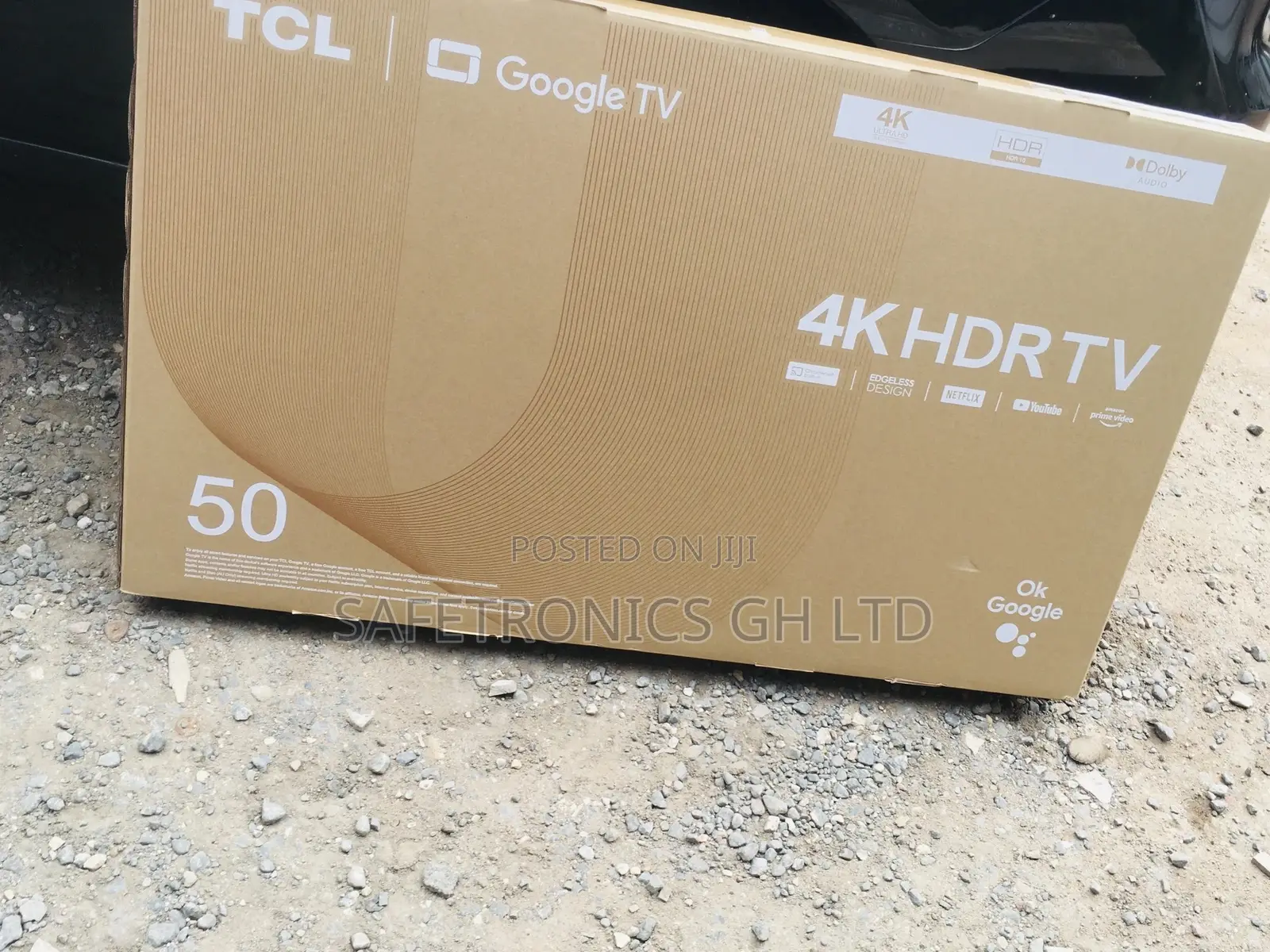 TCL 50 Inches Glossy LED Smart Black Electric P635 HDR Tv