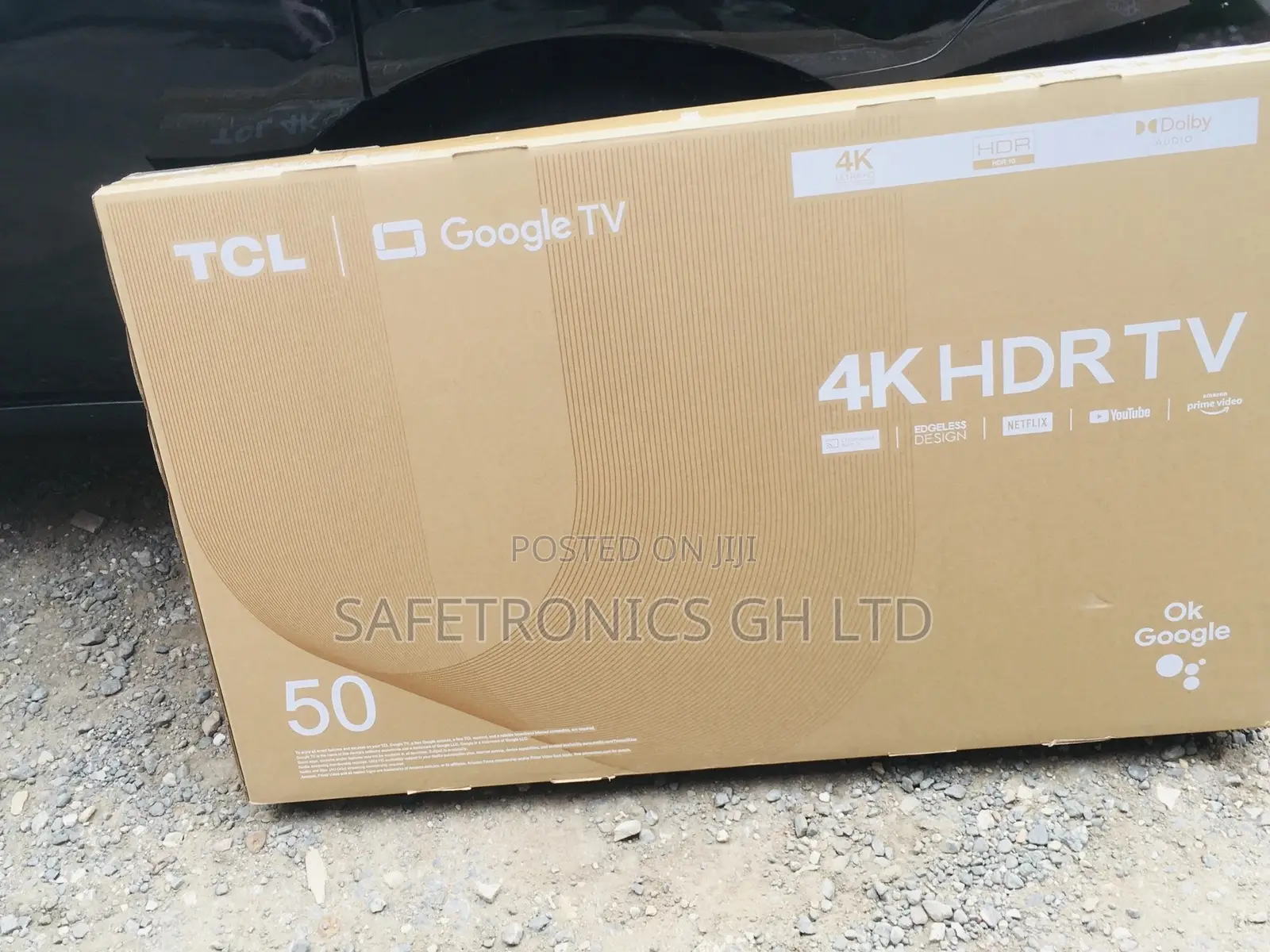 TCL 50 Inches Glossy LED Smart Black Electric P635 HDR Tv