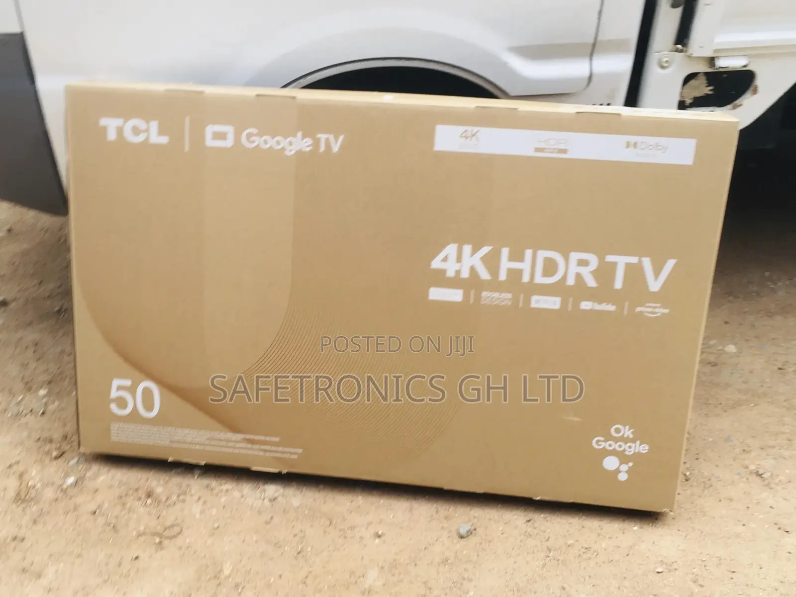 HDR 50 Inches Black Smart P635 Electric TCL Glossy LED Tv