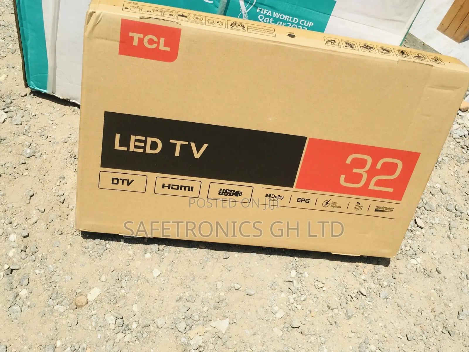 Black Electric 32 Inches Glossy LED HDR S5400 TCL Tv