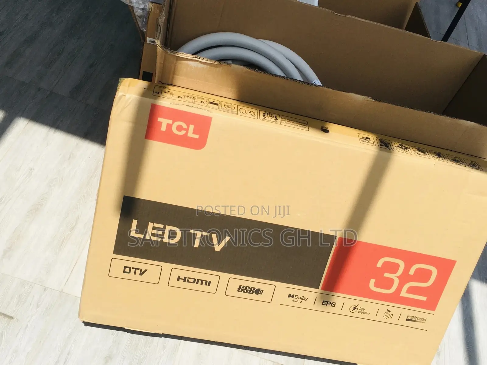 S5400 Black TCL HDR Electric 32 Inches Glossy LED Tv