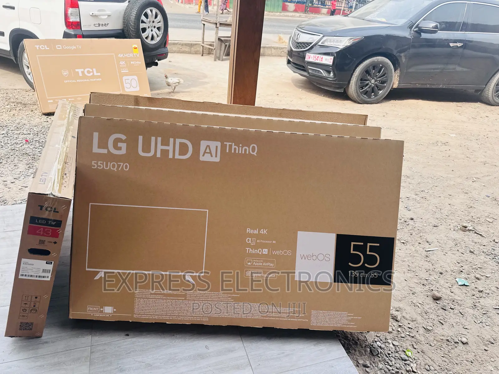 Amazing Deal on UHD Smart LG 55UQ70 Display Tv